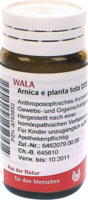 Arnica e Planta tota D 20 Globuli