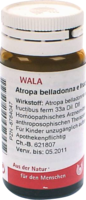 Atropa Belladonna e fruct. D 6 Globuli