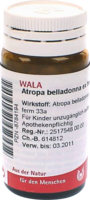Atropa Belladonna ex Herba D 30 Globuli