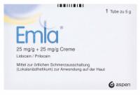 EMLA 25 mg/g + 25 mg/g Creme + 2 Tegaderm Pfl.