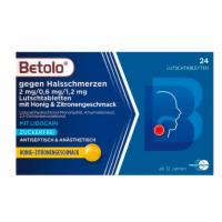 BETOLO gegen Halsschm.2/0.6/1,2 mg Lut.-Tab.Hon-Zi