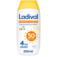 LADIVAL empfindliche Kinderhaut Milch LSF 50+
